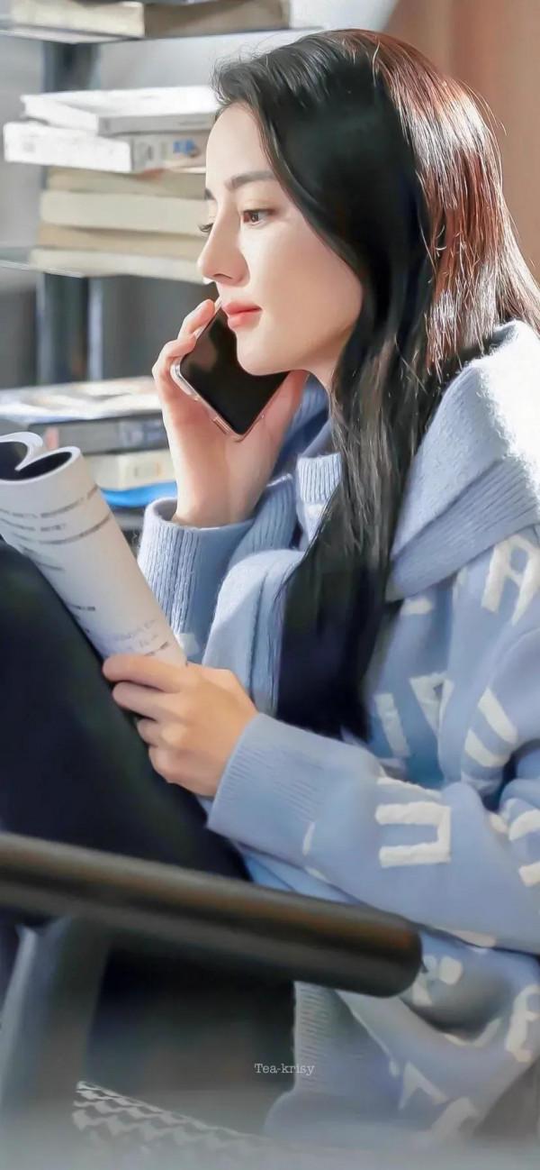 迪麗熱巴全面屏桌布（5）