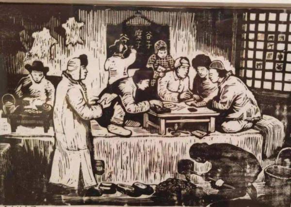 毛澤東提出&OpenCurlyDoubleQuote;為消滅文盲而鬥爭&rdquo;後，邊區群眾在寒冬臘月開展了什麼運動