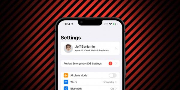 蘋果iOS 15&period;4 Beta 3更新後，提示iPhone使用者檢視SOS緊急聯絡設定