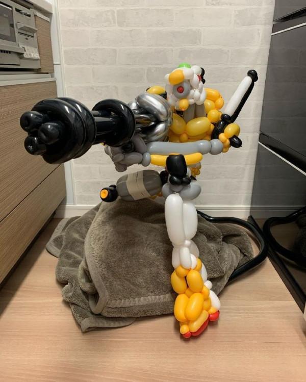 這位大佬太會玩氣球了,啥動漫角色都能捏出來,JOJO鬼滅都有 這位大佬太會玩氣球了,啥動漫角色都能捏出來,JOJO鬼滅都有