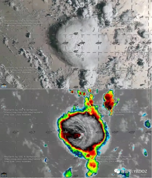 南太平洋湯加火山發生巨大噴發，噴發形成了血色夕陽和海嘯活動