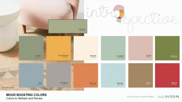 家裝流行 | 2022年度牆面流行色趨勢，新鮮出爐