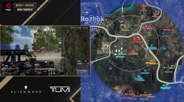 PGC第二週生存賽第12局 PERO16殺第三 17再獻世界名畫