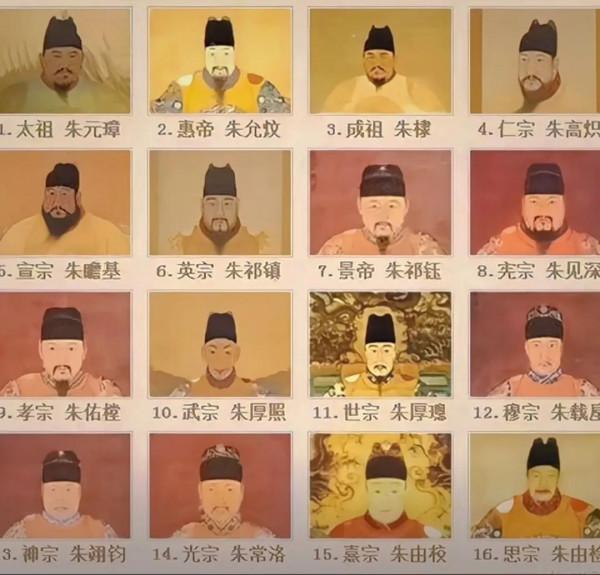 明朝十六帝，看看明朝趣事