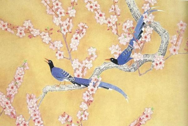 寧靜安詳——日本畫家上村松篁的簡約唯美繪畫作品 寧靜安詳——日本畫家上村松篁的簡約唯美繪畫作品