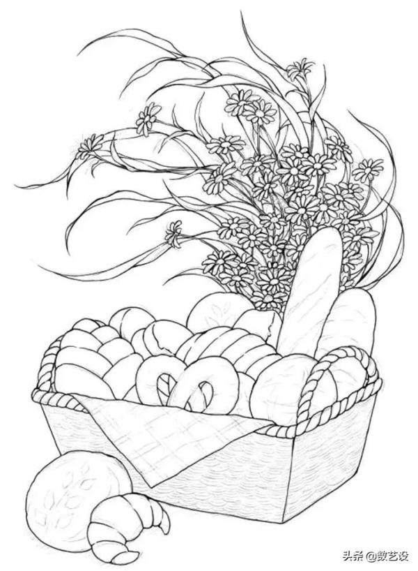 多久沒畫畫了?線稿插畫是如何排線的呢? 多久沒畫畫了?線稿插畫是如何排線的呢?