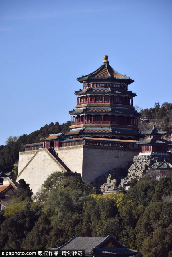 門票3毛錢！這個私家花園對外開放啦，有“佛香閣”，還有滿樹蘋果~