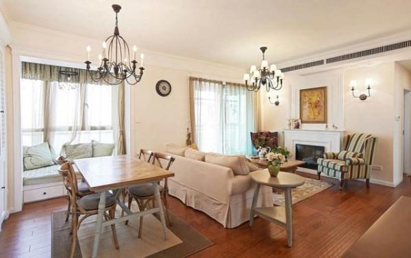 106平美式風三居室,貴氣而不失自在與隨意 106平美式風三居室,貴氣而不失自在與隨意