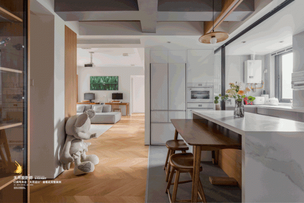 「案例」讓人心動的日式北歐風：最喜歡餐廚區的改造了