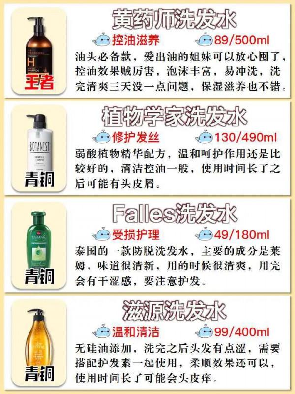 換季了你的洗髮水換了嗎？不同功效乾貨分享