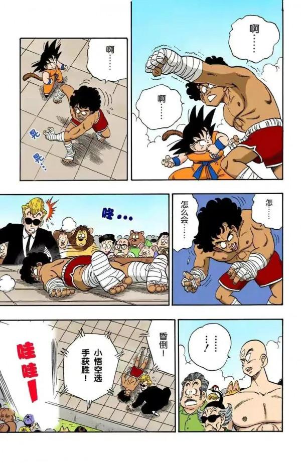 龍珠全綵漫畫121至125回~悟空vs小林