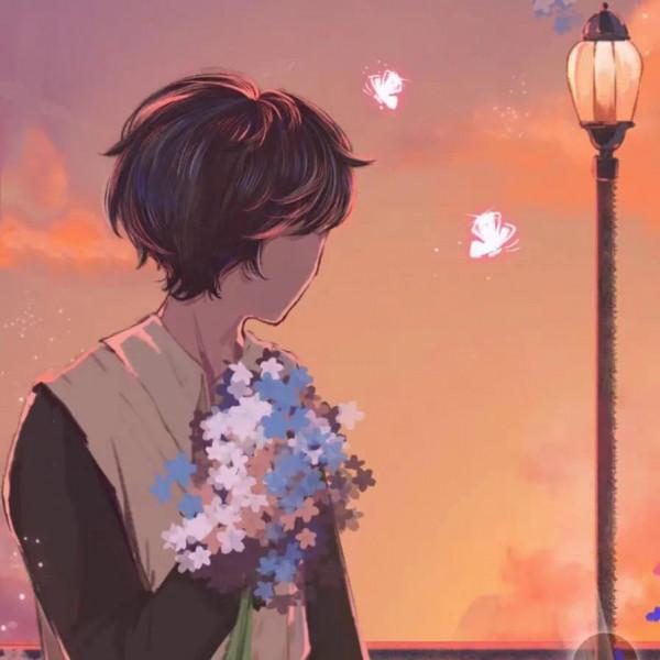 一些超美的動漫情侶頭像，太愛這種故事感了