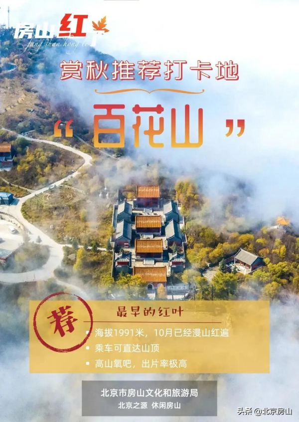 秋意濃,房山紅 !這鄉鎮三處迷人秋景齊亮相! 秋意濃,房山紅 !這鄉鎮三處迷人秋景齊亮相!