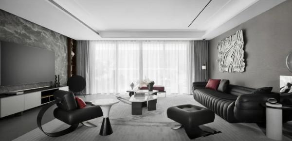 黑白主色調與紅色的和諧搭配,自由與儀式感兼得的設計 黑白主色調與紅色的和諧搭配,自由與儀式感兼得的設計