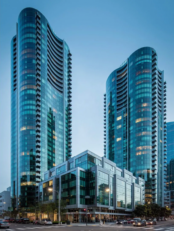 英菲尼迪公寓 INFINITY &sol; 舊金山灣南部海灘中心的摩天豪宅