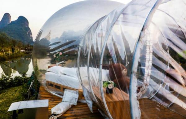 景區現“透明”酒店,裡面言行外面看得一清二楚,你敢住嗎? 景區現“透明”酒店,裡面言行外面看得一清二楚,你敢住嗎?