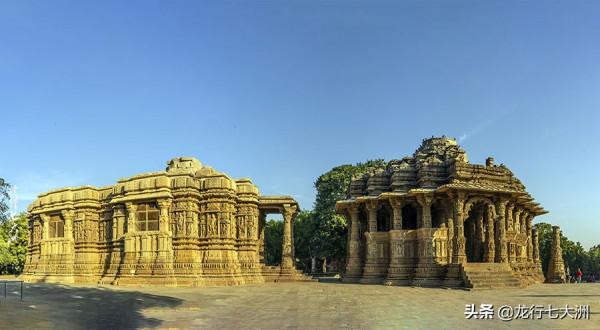 歷經千年風雨的莫德赫拉太陽神廟，精美絕倫，令人歎為觀止