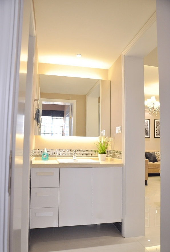 122㎡新房裝修，奶咖色牆面太治癒了，配色巧妙，讓我賞心悅目