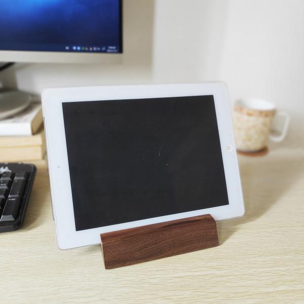 實木平板電腦支架手機托架子桌面上懶人木質頭制支撐穩ipad繪畫畫