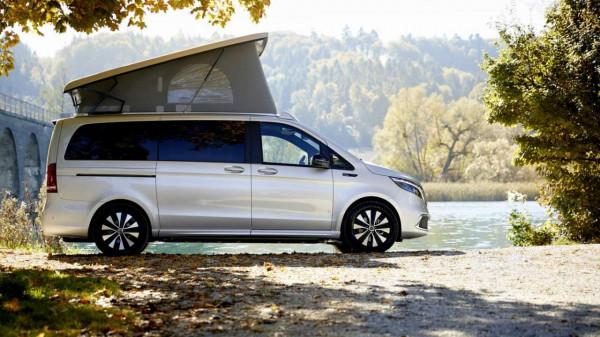 梅奔EQV露營車首次亮相：配備彈出式車頂和完整的生活設施