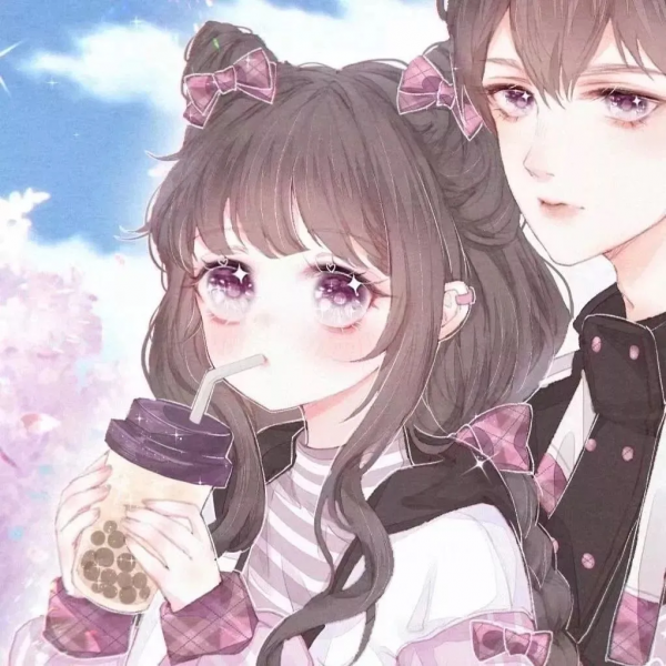 情侶頭像系列「動漫/乾飯人/情侶網名」