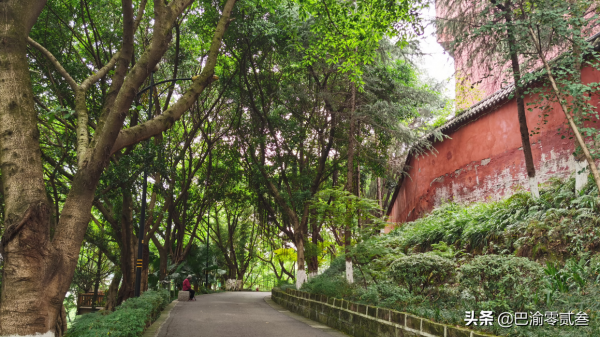 渝北大龍山有一座千年古寺，傳說唐三藏去過