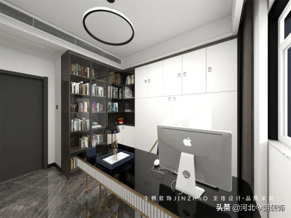 靈感美家 | 博雅盛世110㎡簡約輕奢風，“紅”運當頭，自由張揚