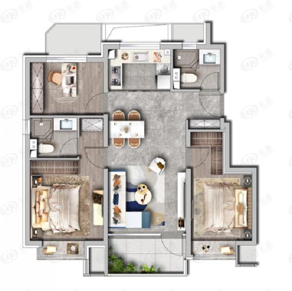 好住丨總價268萬/套起安家北京 公園都會雙陽臺值得擁有 好住丨總價268萬/套起安家北京 公園都會雙陽臺值得擁有