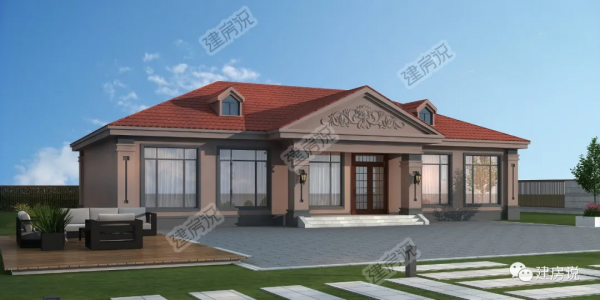 這款一層養老別墅，建給父母倍有面，鄰里親戚都羨慕