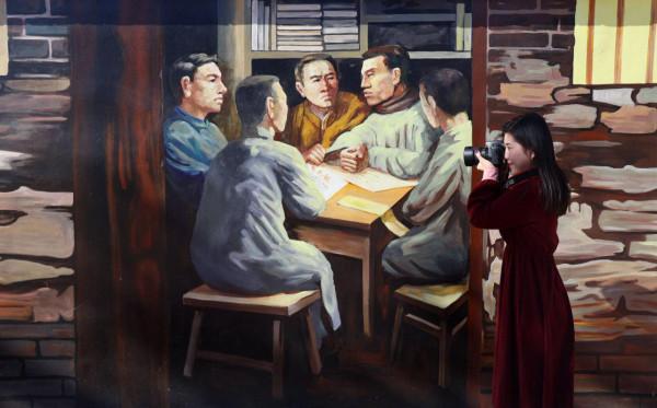 組圖｜3D彩繪美鄉村 體驗鄉愁畫中游