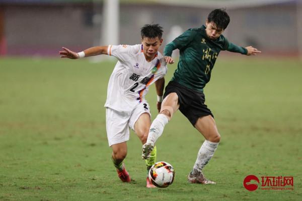 新疆隊1：2負於浙江隊奪得全運會男足U20亞軍