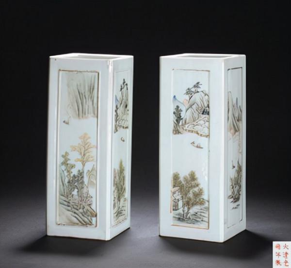 那些賣出百萬的淺絳彩瓷，你見過嗎