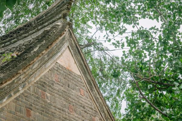 河南這個古村落還有城牆，護城河也很漂亮