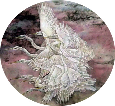 國畫名家陳東山工筆花鳥