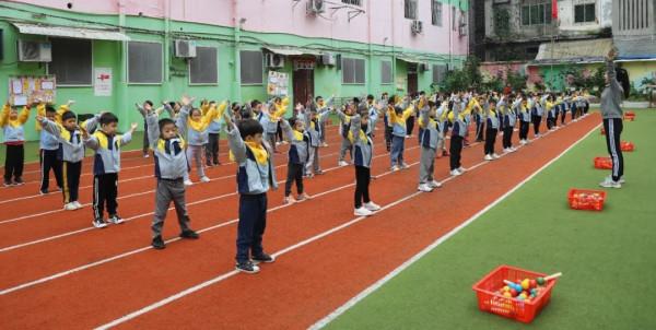 樂至縣幼兒園：“早”尋活力 操練快樂