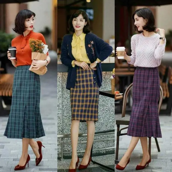 3條裙子，穿出屬於秋冬的時尚與優雅，特別適合輕熟女