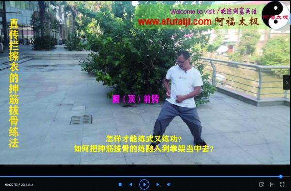 怎樣做到練武又練功?真傳內家拳在行拳走架中抻筋拔骨易筋洗髓 怎樣做到練武又練功?真傳內家拳在行拳走架中抻筋拔骨易筋洗髓