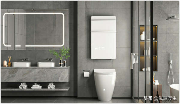 全浴對流風暖、大屏烘乾：義大利 Radialight壁掛智慧暖風機評測