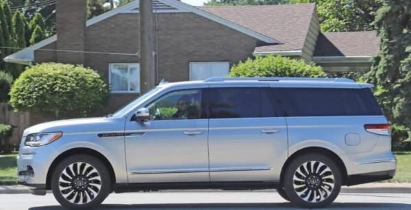 超級“巨無霸”新款林肯領航員L實車 配可發光車標 搭3.5T V6