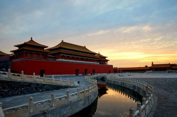 六百年紫禁城——冬日故宮古建晚霞