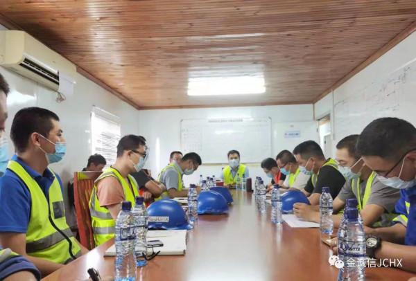 王青海董事長赴尚比亞剛果（金）指導工作慰勉員工