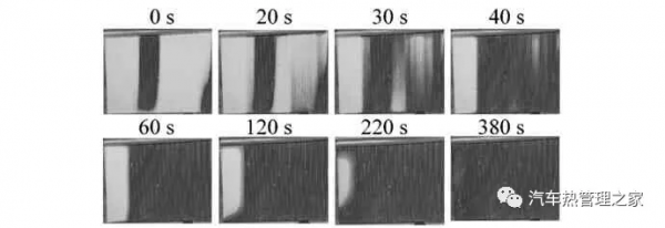 迎面風速對電動汽車熱泵系統蒸發器除霜特性影響的實驗研究 迎面風速對電動汽車熱泵系統蒸發器除霜特性影響的實驗研究