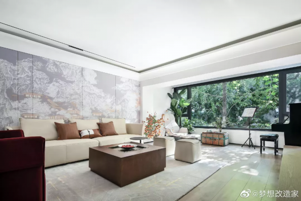 吹爆這個退休老師的110㎡：全屋智慧化、70㎡做收納、38㎡做花園