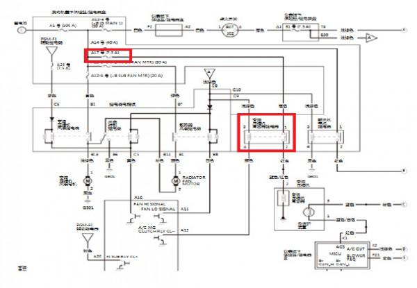 本田雅閣離合器熱保護裝置不良導致空調製冷有時不工作 本田雅閣離合器熱保護裝置不良導致空調製冷有時不工作