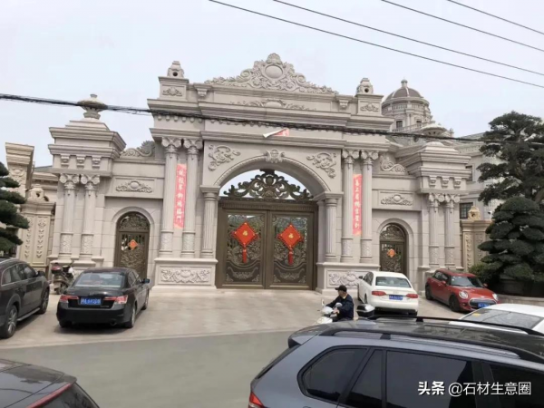 50款別墅石材圍牆大門,奢華大氣 50款別墅石材圍牆大門,奢華大氣