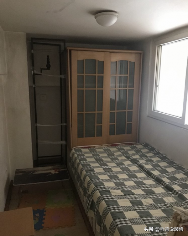 這是我見過空間利用到最極致的家，34㎡當兩室一廳用，還帶衣帽間