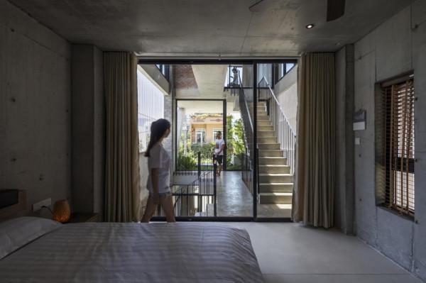 與綠色和光明為伍，當混凝土遇上花園，創造出明亮通透的生活環境