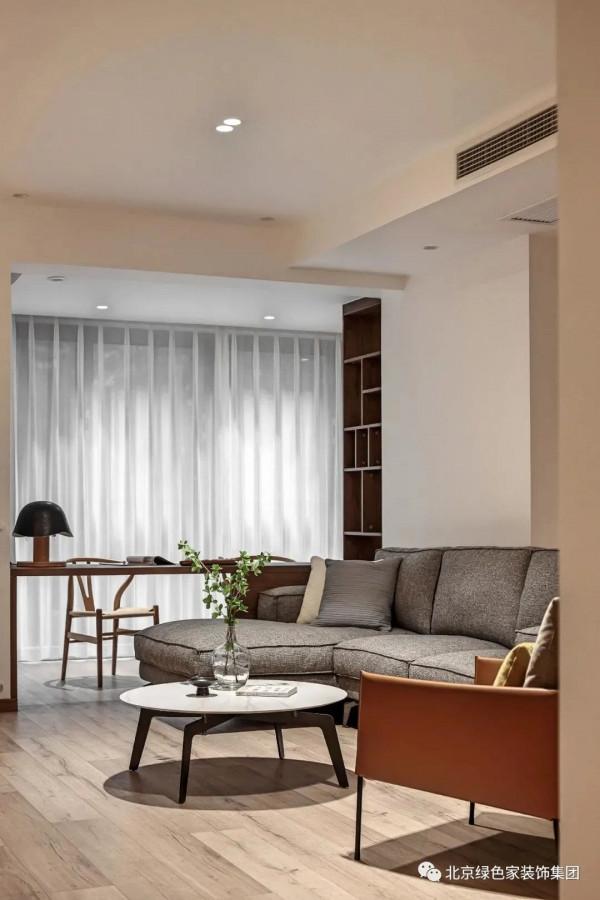 綠色家裝飾：130㎡原木風，閒適自然、寧靜典雅