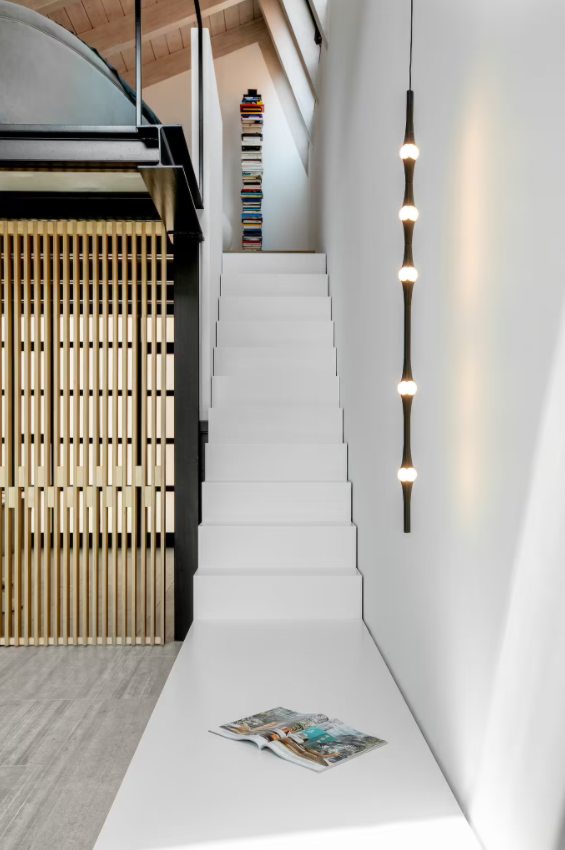 義大利都靈的現代工業公寓,豐富的天窗讓室內採光充足 義大利都靈的現代工業公寓,豐富的天窗讓室內採光充足