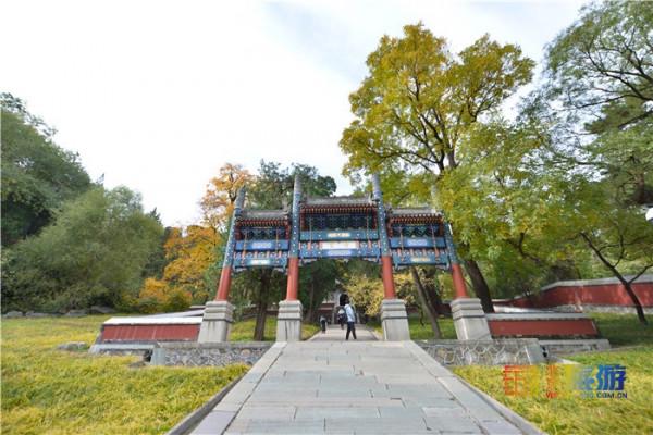 深秋的香山 層林盡染美輪美奐